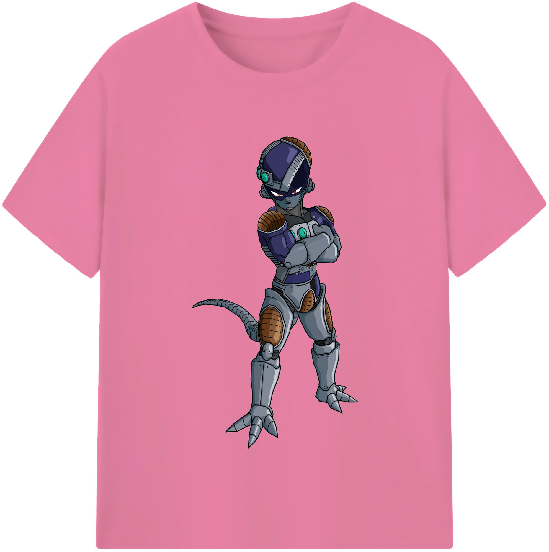 （画像用） ドラゴンボール フリーザ DRAGON BALL Frieza 綿100％半袖Tシャツ（フロントプリント）